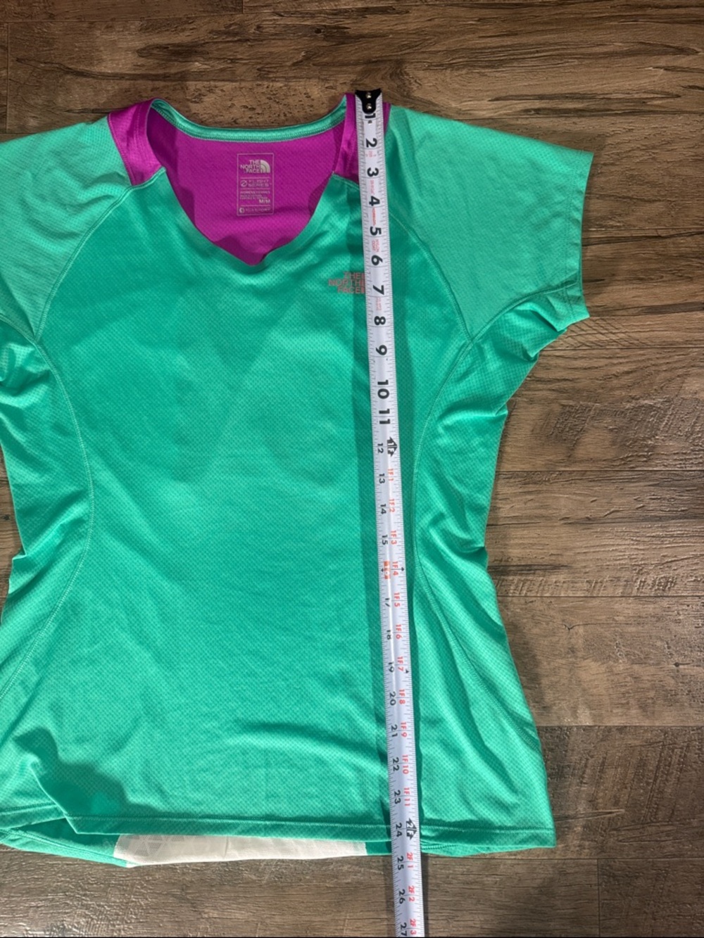 The North Face - Women's Green and Purple Flight Series Short Sleeve Tee -Size M - Picture 9 of 9